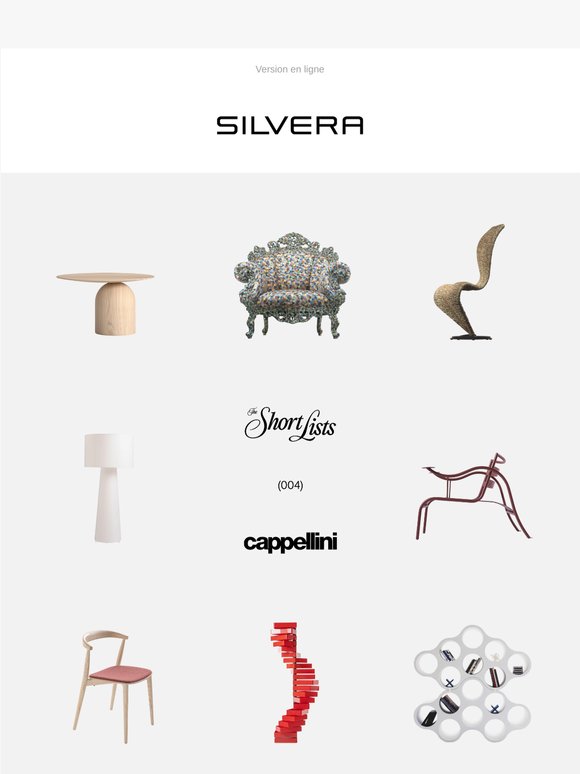 The Short Lists 004 : Cappellini, design italien d’exception