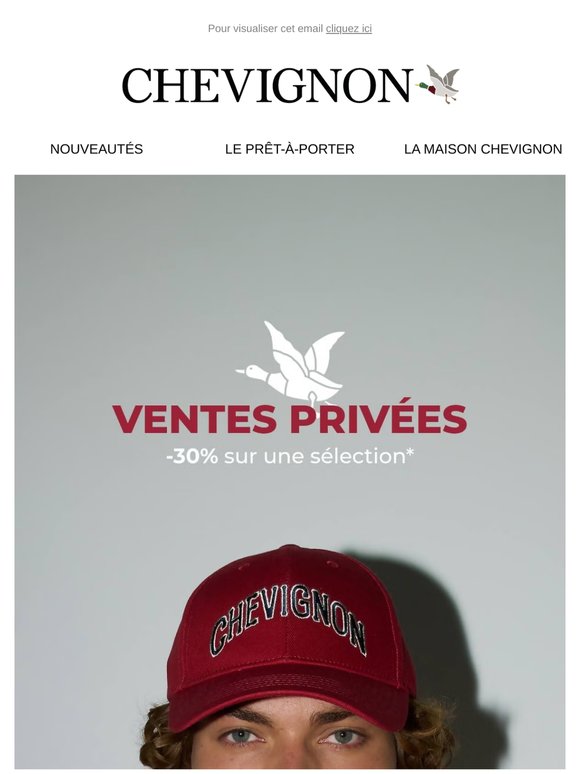 Ventes Privées : -30% sur une sélection