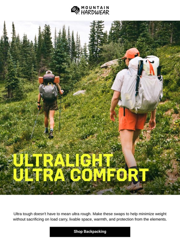 How to lighten the load—literally.