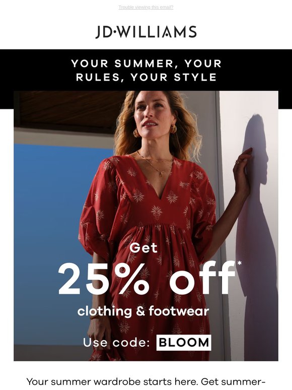 Enjoy 25% Off Something New ✨
