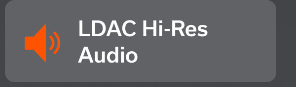 LDAC Hi-Res Audio