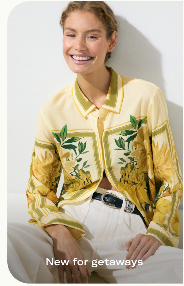 New for getaways