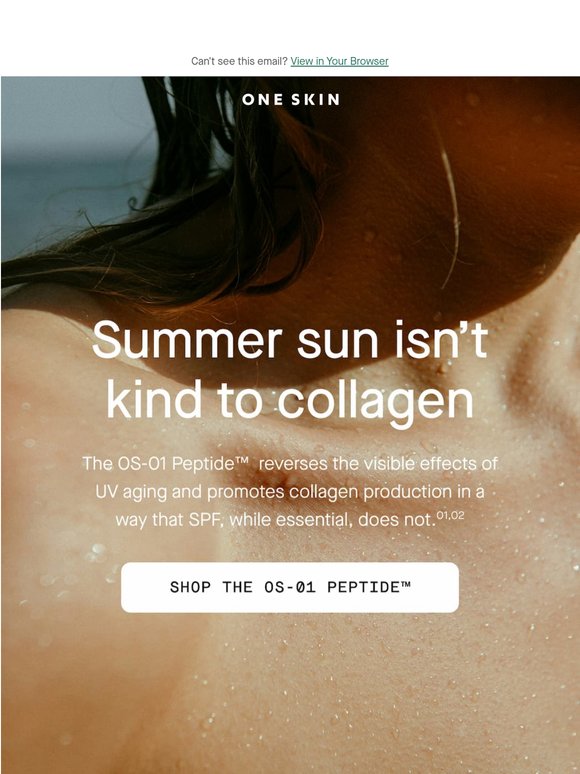 Why summer is a threat to collagen