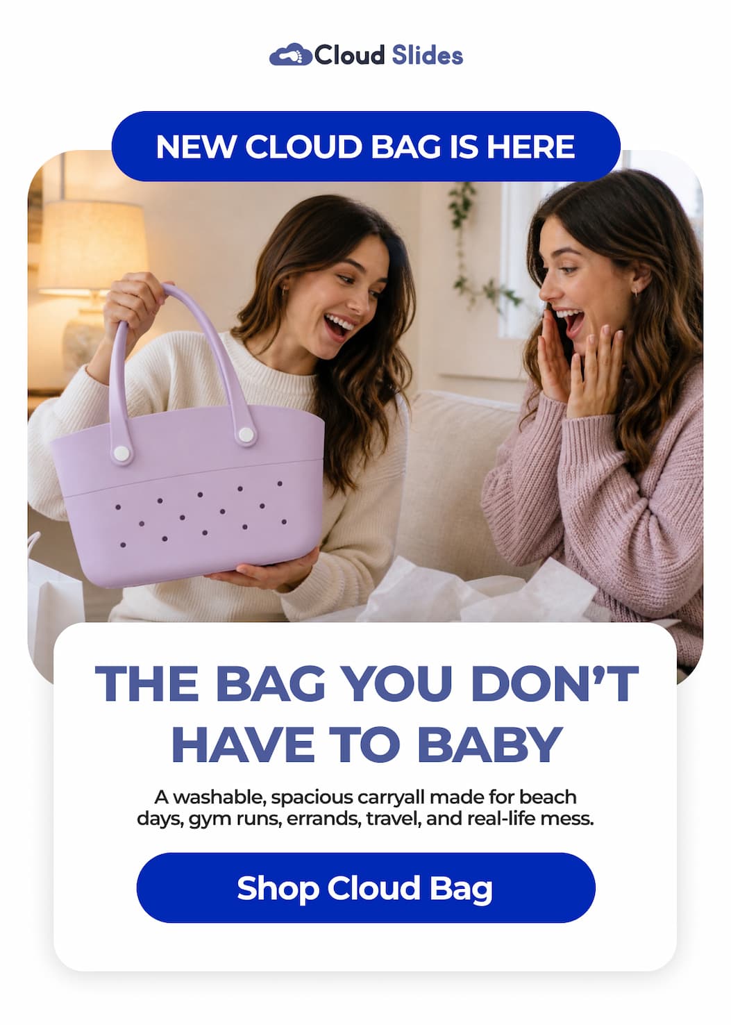 The Bag You Don’t Have to Baby