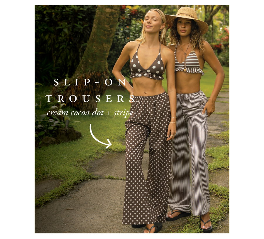 slip on trousers