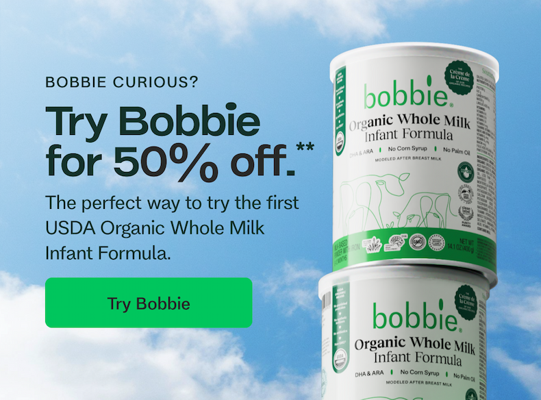 Try Bobbie for 50% OFF