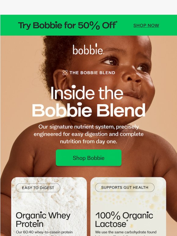 So, what *is* The Bobbie Blend?