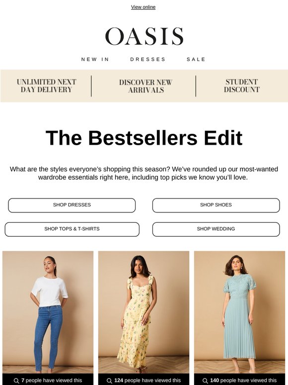Sought-After Styles Inside