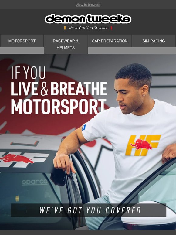Built for Those Who Live Motorsport