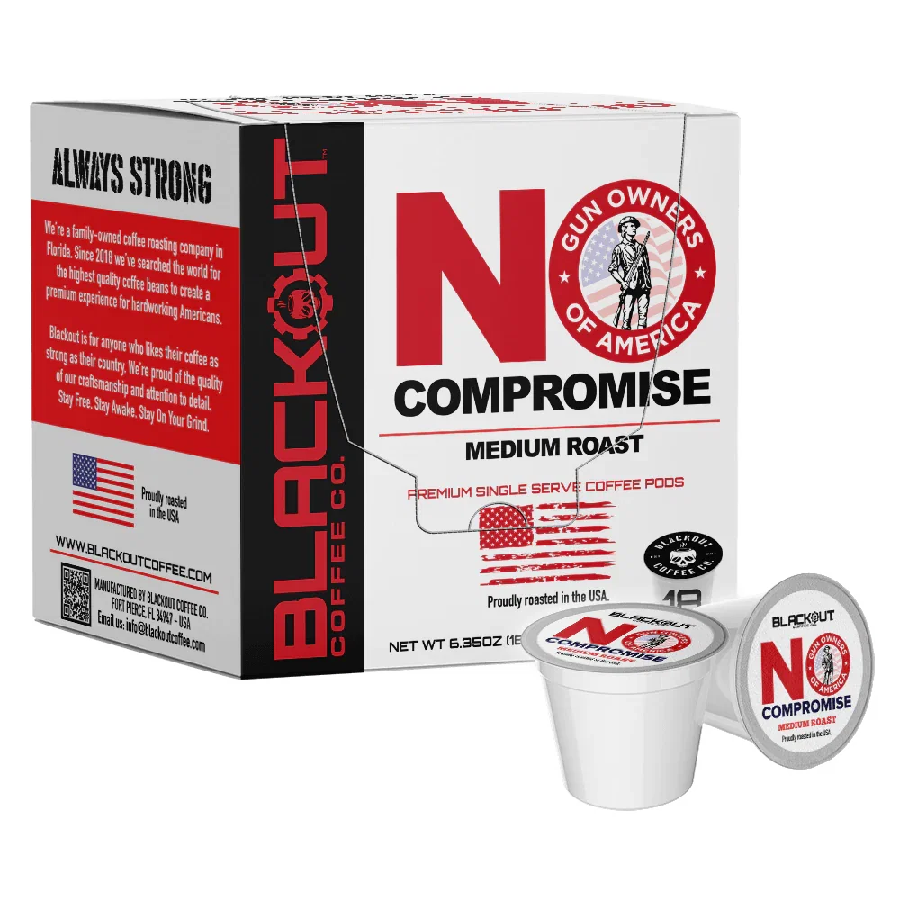 Image of NO COMPROMISE GOA MEDIUM ROAST COFFEE PODS 18CT