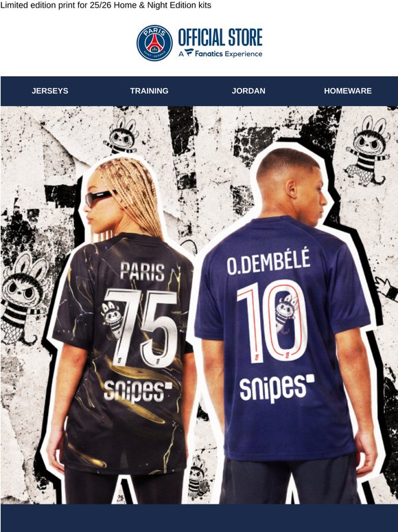 Collab Alert: Paris Saint-Germain x Labubu