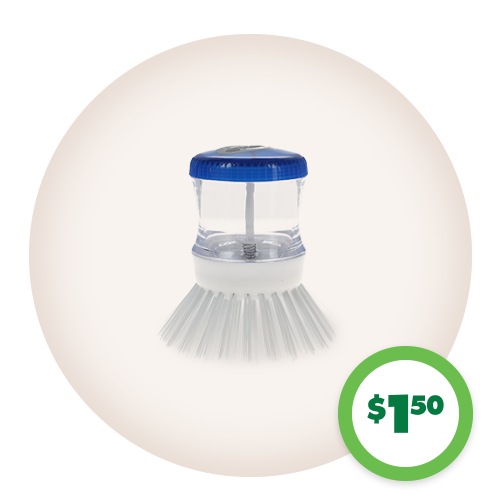 $1.50 Scrub Buddies™ Soap Dispensing Brushes