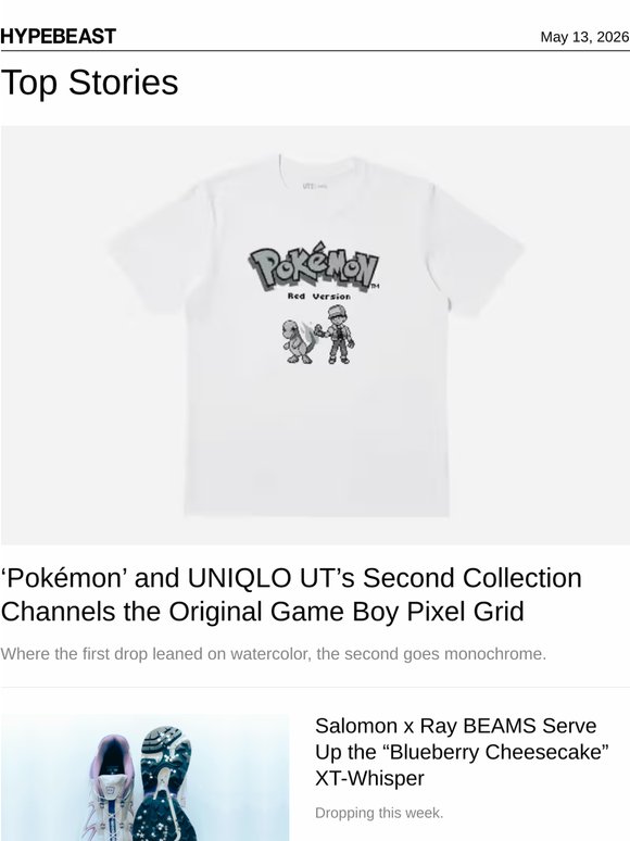 UNIQLO x Pokémon Just Went Full-on Game Boy 👾
