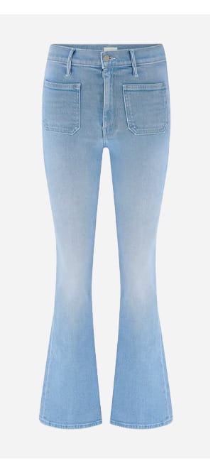 The Patch Pocket Weekender Flare In Sauced By Six