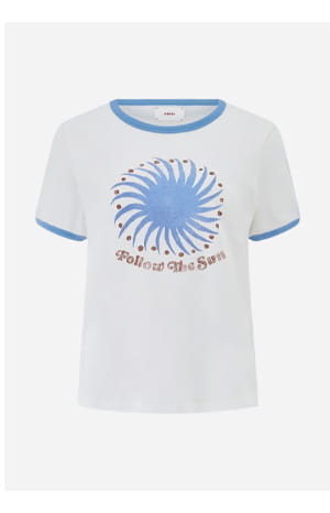 Frankie Tee In Blue Sunrise