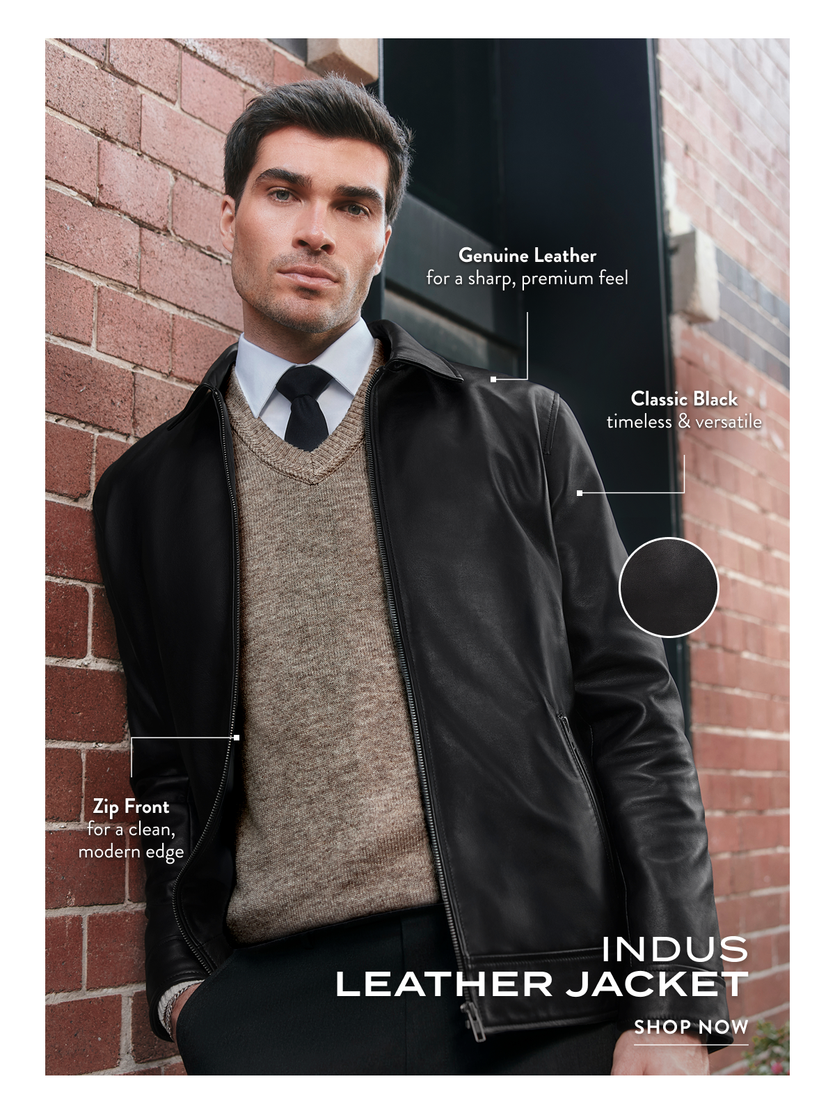 Indus Leather Jacket