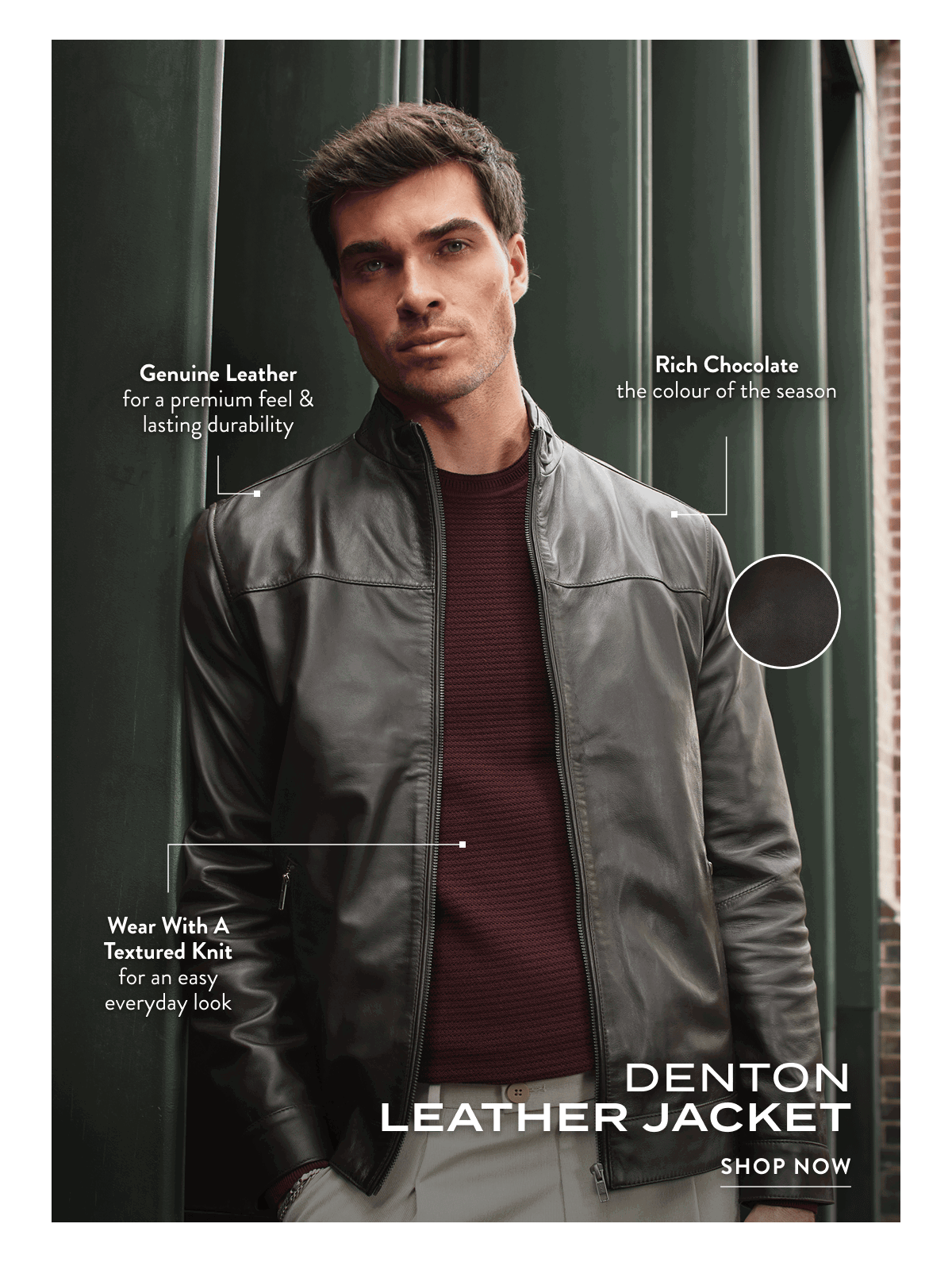 Denton Leather Jacket