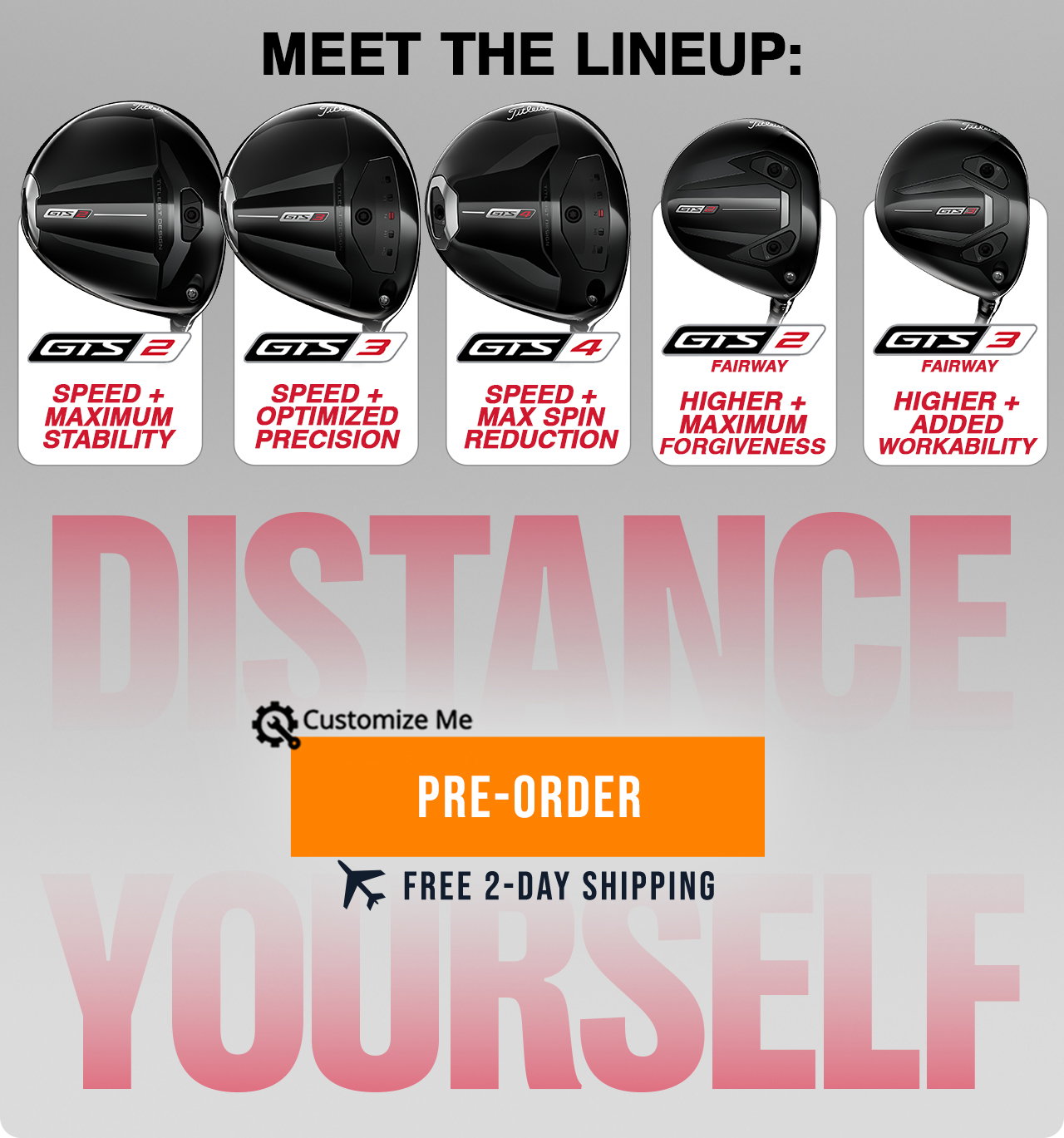 Titleist GTS | Distance Yourself