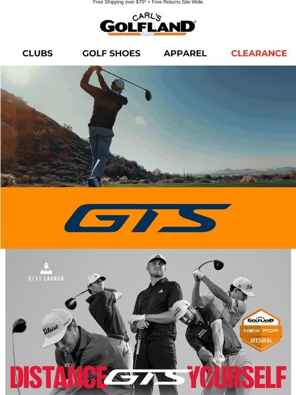 ALL-NEW 👀 Titleist GTS | Distance Yourself