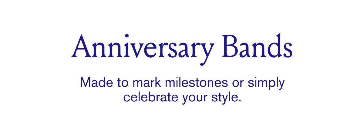 Anniversary Bands