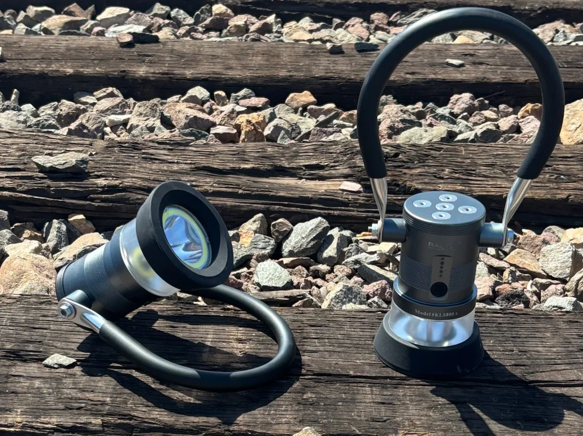 Image of RAIL-TEK’S COMPLETELY REDESIGNED TRAINMAN LANTERN WITH THE NEWEST, STATE OF THE ART TECHNOLOGY - KLS800A - GRAY