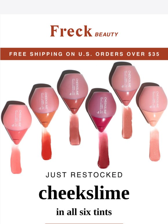 RESTOCK ALERT: Cheekslime 🔥