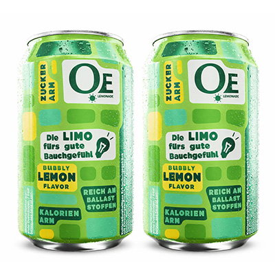 OeLemonade Bubbly Lemon 2 St.