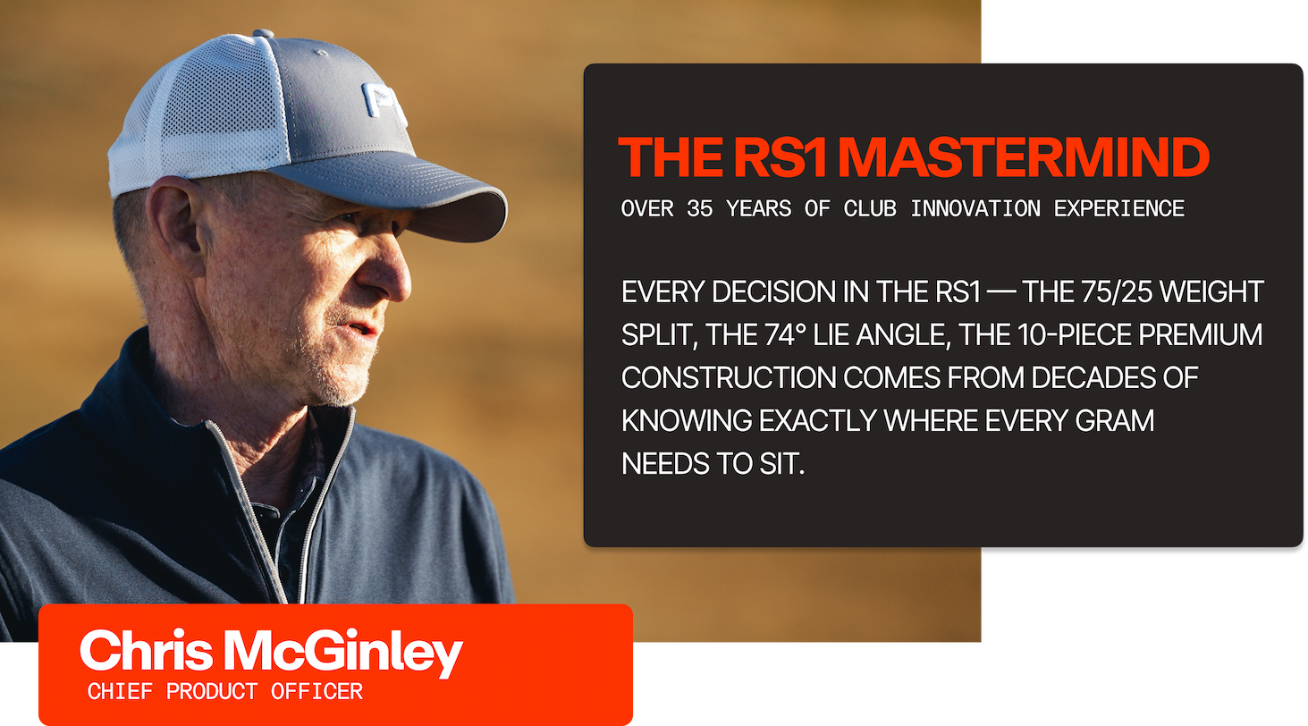 Meet Chris McGinley, our mastermind behind the RS1