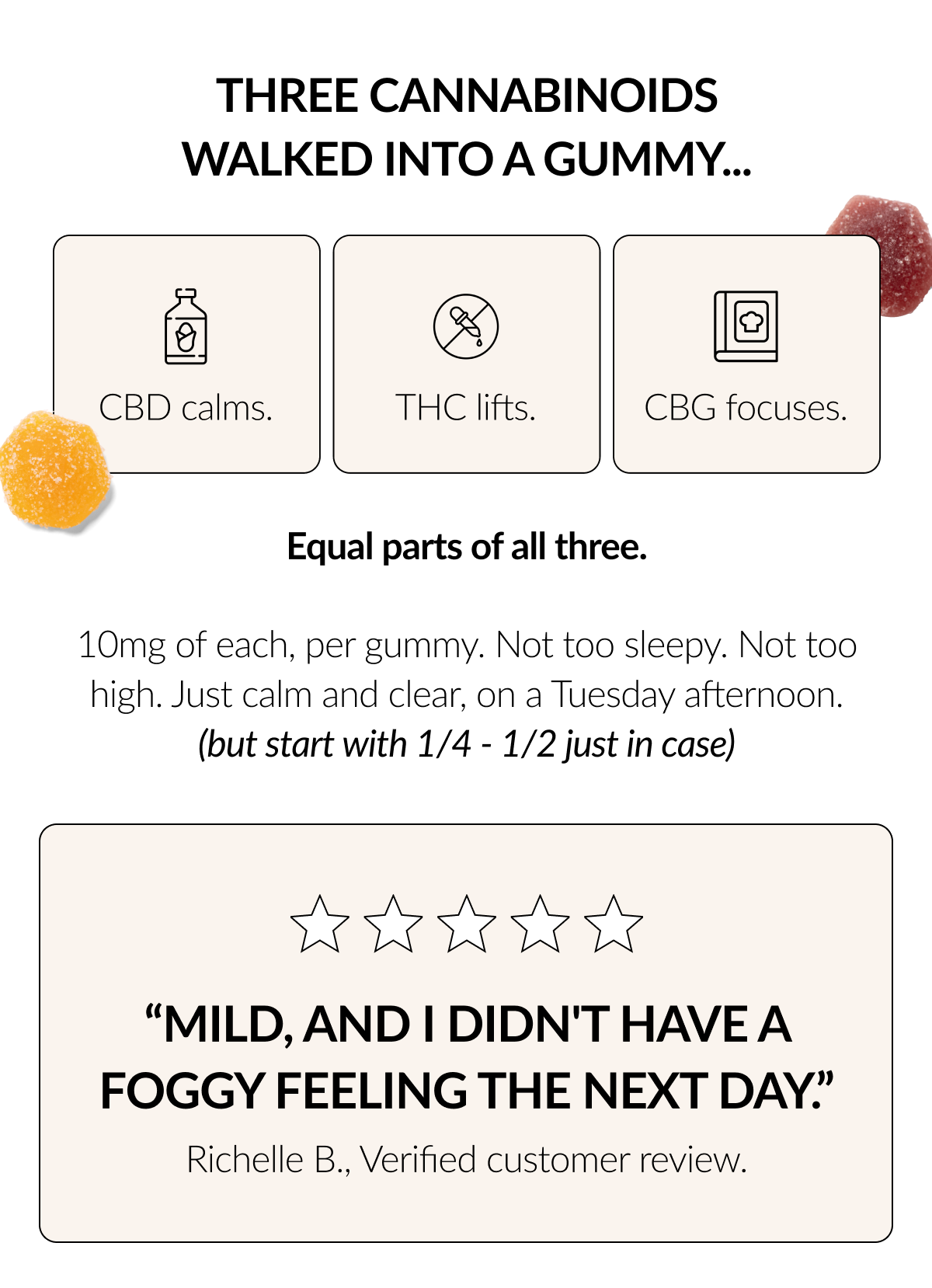 Three Cannabinoids