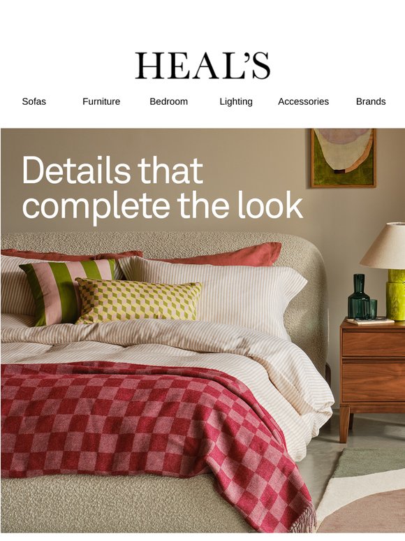 A calm, considered bedroom