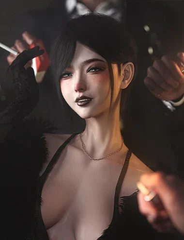 Noki Elegant Low Chignon for Genesis 9