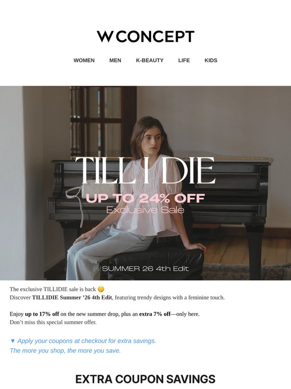 🔥 Up to 24% Off | TILLIDIE Summer ’26 — This Week Only