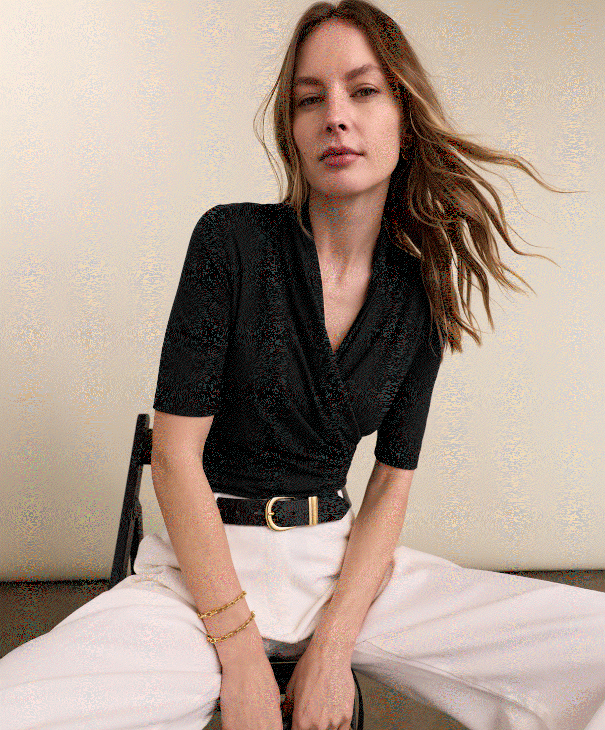 Rosamund Wrap Top