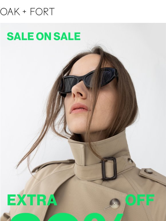 SALE ON SALE: EXTRA 20% OFF