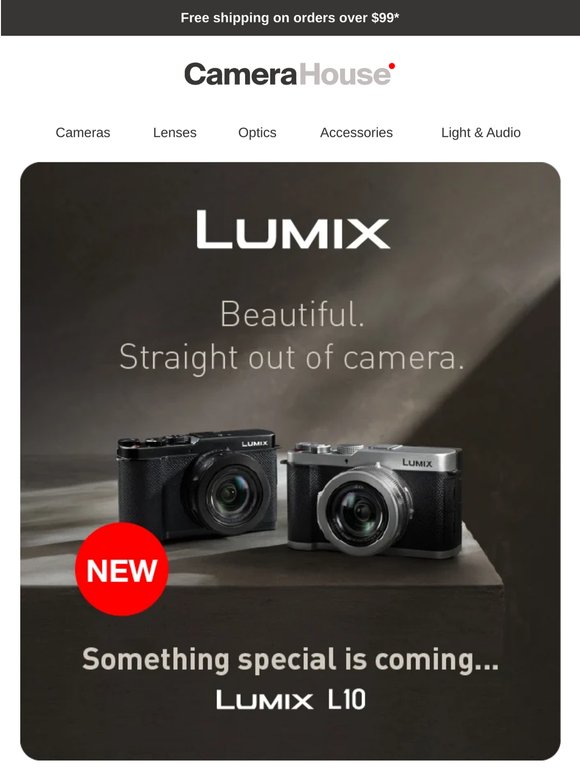🚨 Be First | LUMIX L10 Is Almost Here ✨ Join the List Now!