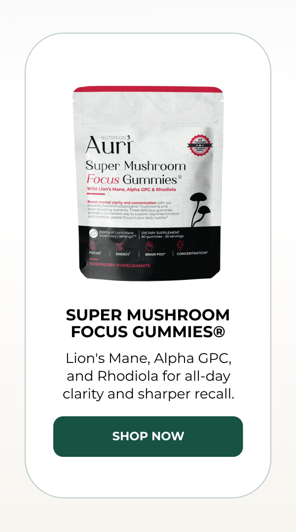 SUPER MUSHROOM FOCUS GUMMIES