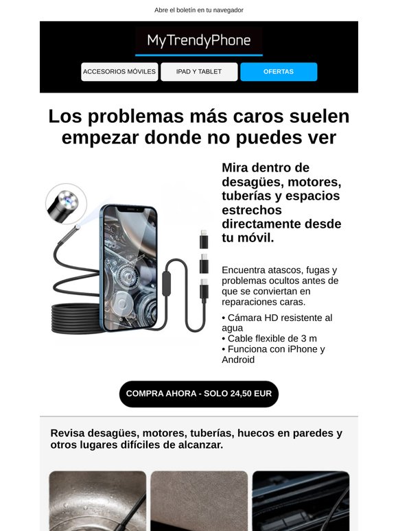 Detecta problemas ocultos antes de que salgan caros