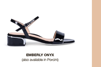 EMBERLY ONYX (also available in Porcini) EMBERLY ONYX (also available in Porcini)