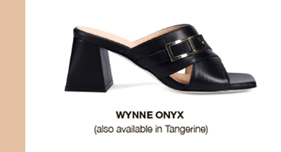 WYNNE ONYX (also available in Tangerine) WYNNE ONYX (also available in Tangerine)