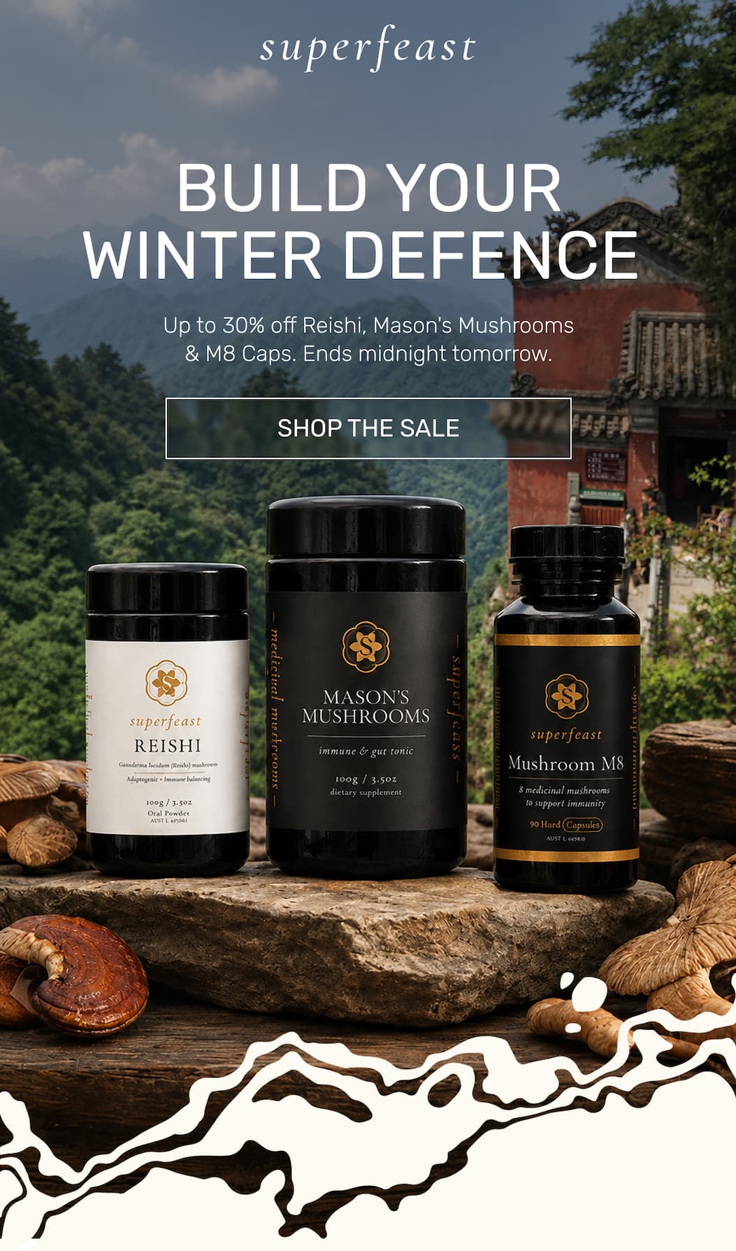 BUILD YOUR WINTER DEFENCE | SHOP THE SALE