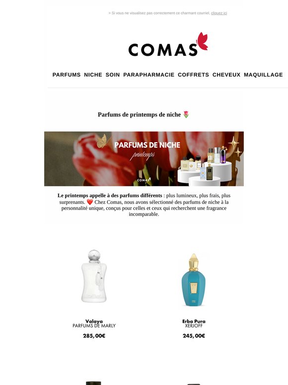 Des parfums de niche pour accueillir le printemps 🌷