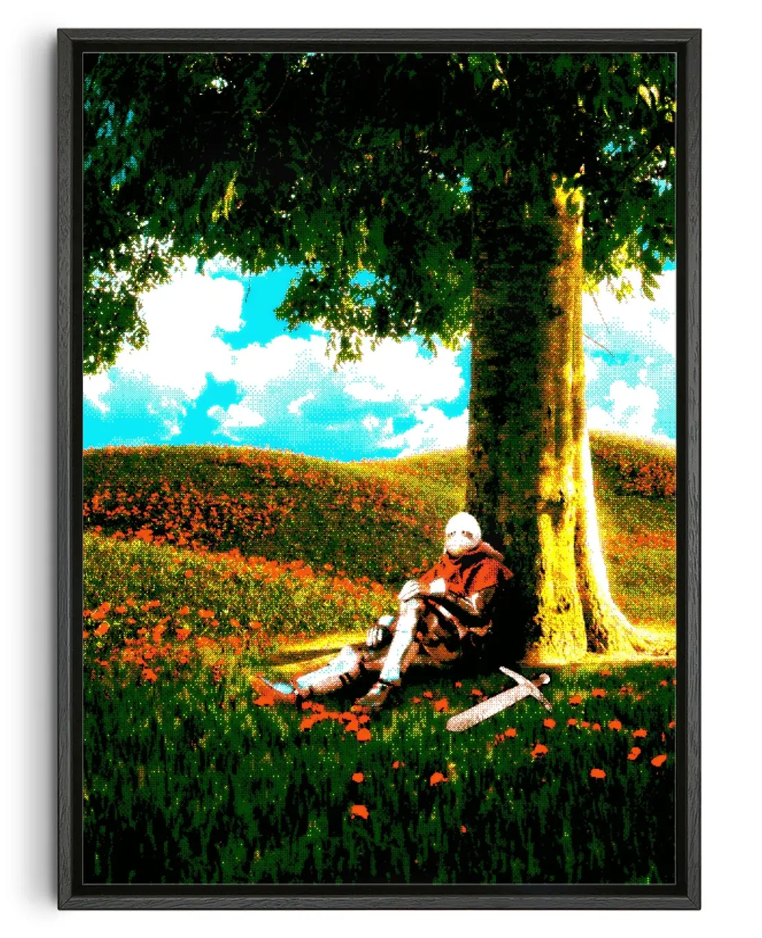 Image of Resting Knight