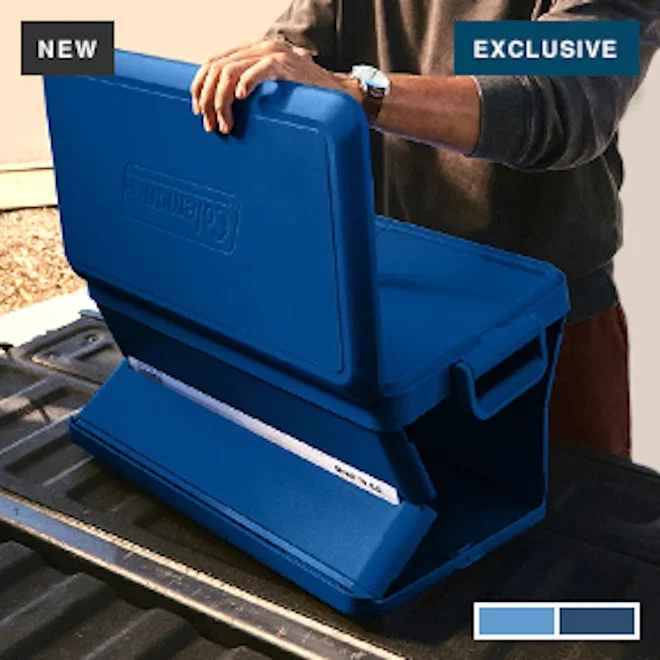 Snap and Go Collapsible Hard Cooler Box, 42L