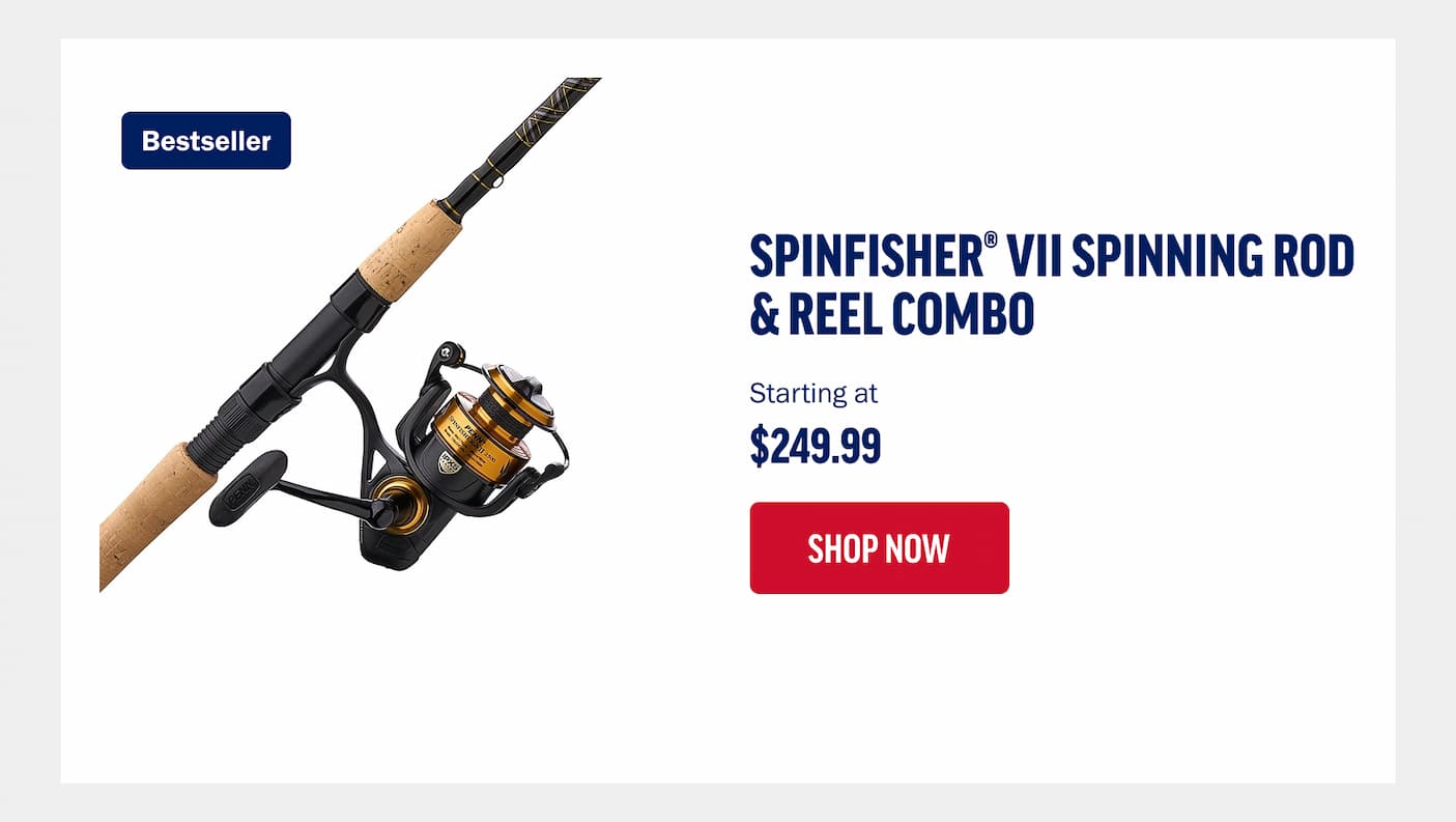 Spinfisher VII Spinning Rod & Reel Combo
