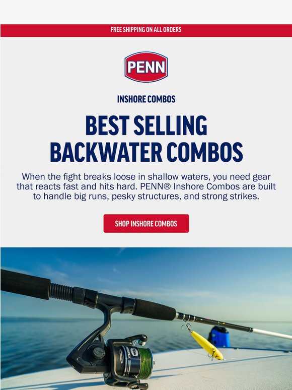 Built for Tight Fights — Best Selling Inshore Combos 🎣