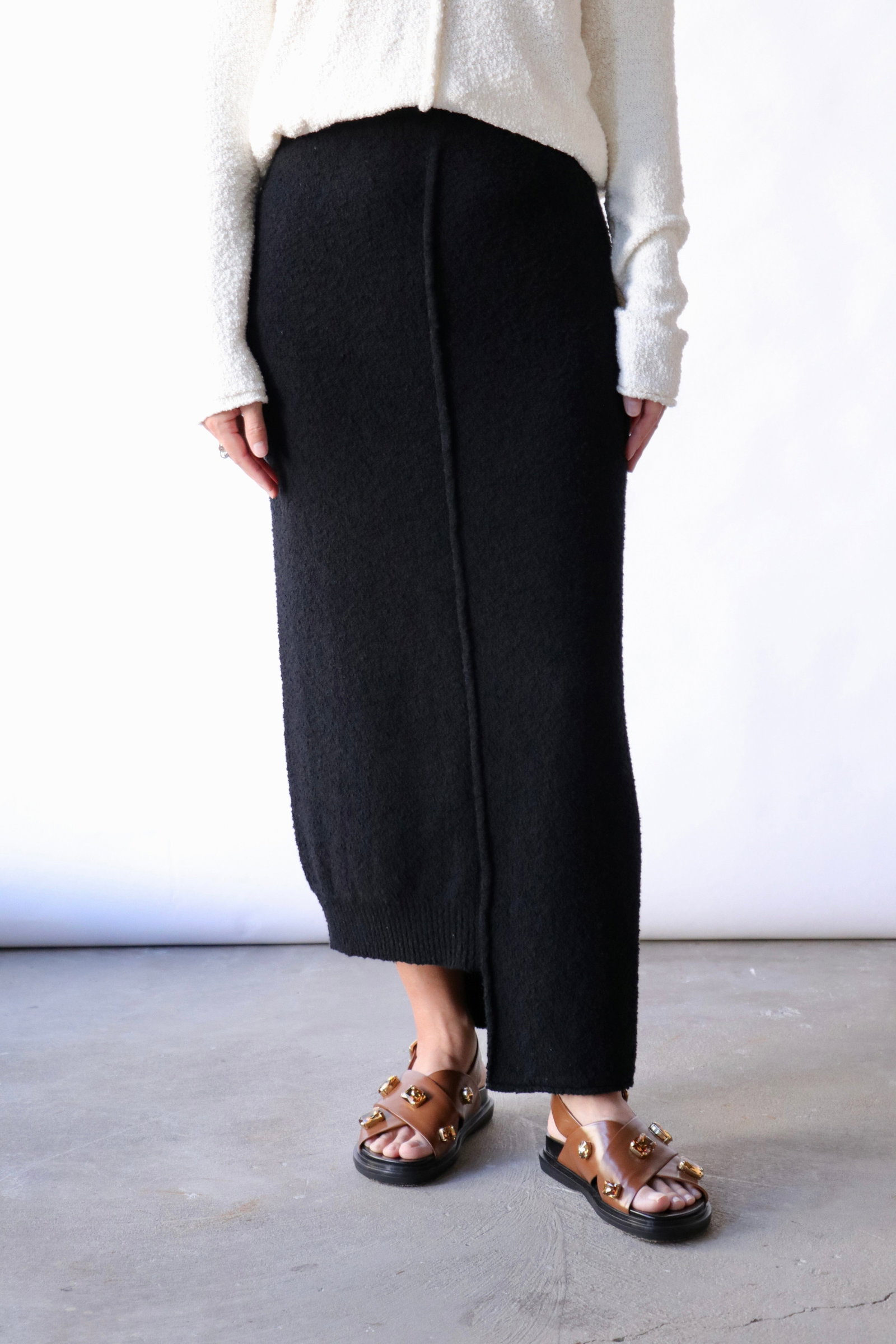 Lauren Manoogian Boulce Skirt in Black