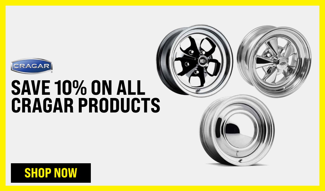 Save 10% On All Cragar Products
