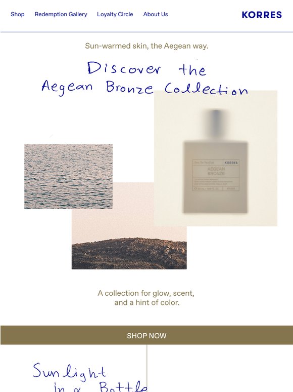 Discover the Aegean Bronze collection