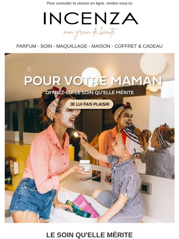 Des coffrets soin pour chouchouter les mamans