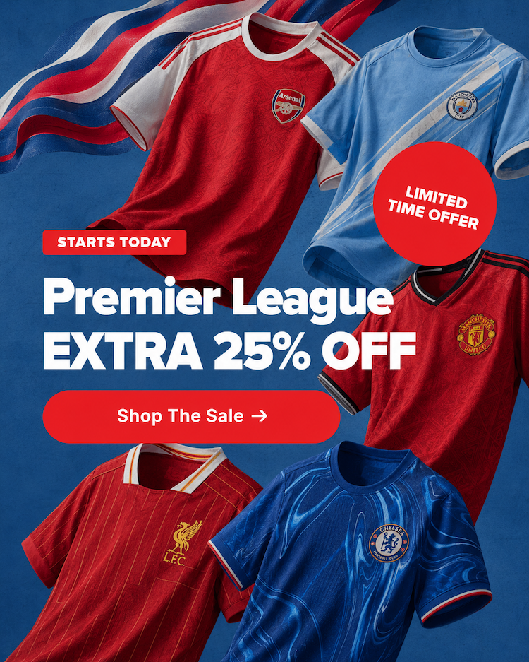 25% Off Premier League